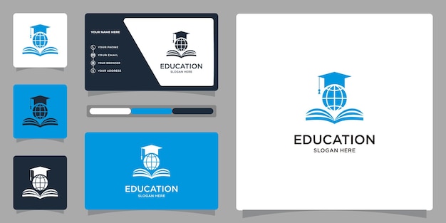 Creative Education Inspiration Logo Design with Business Card.