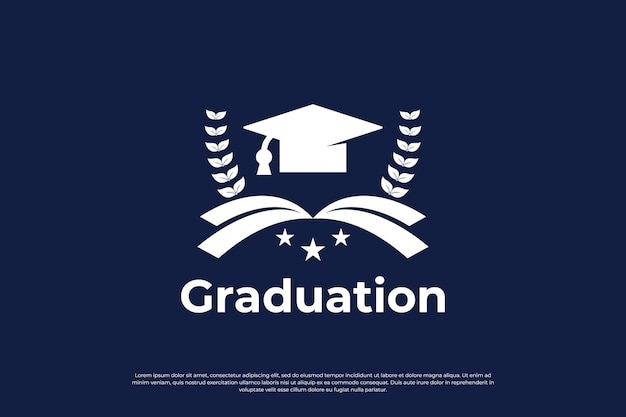 Creative Education logo design for University college and graduation