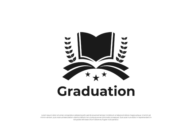 Creative Education logo design for University college and graduation