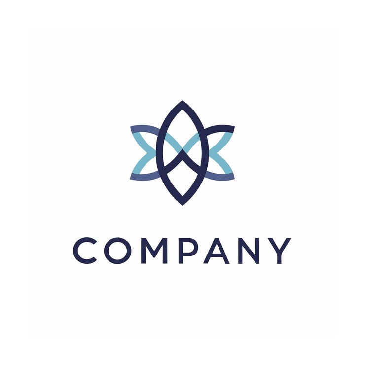 Vector creative and elegant minimalistic logo design vector for any brand business company