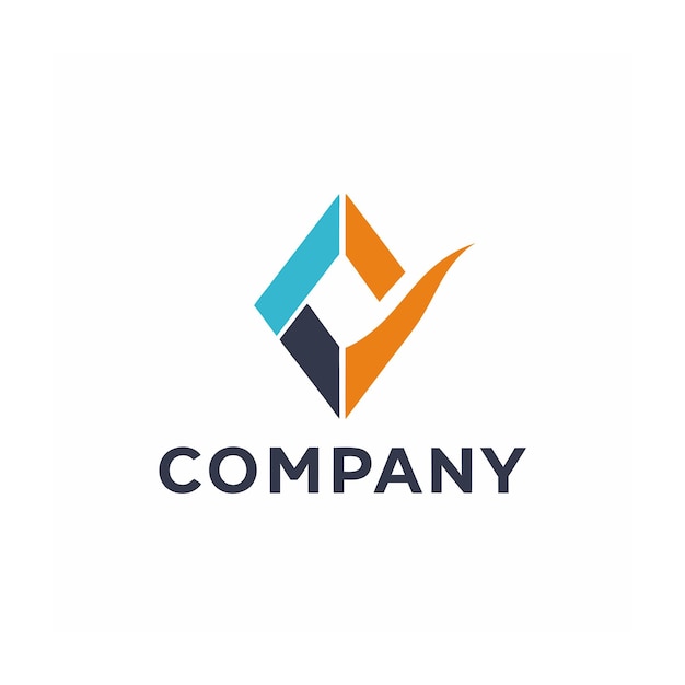 creative and elegant minimalistic logo design vector for any brand business company