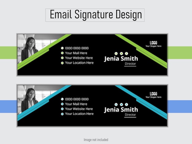 Creative Email signature design
