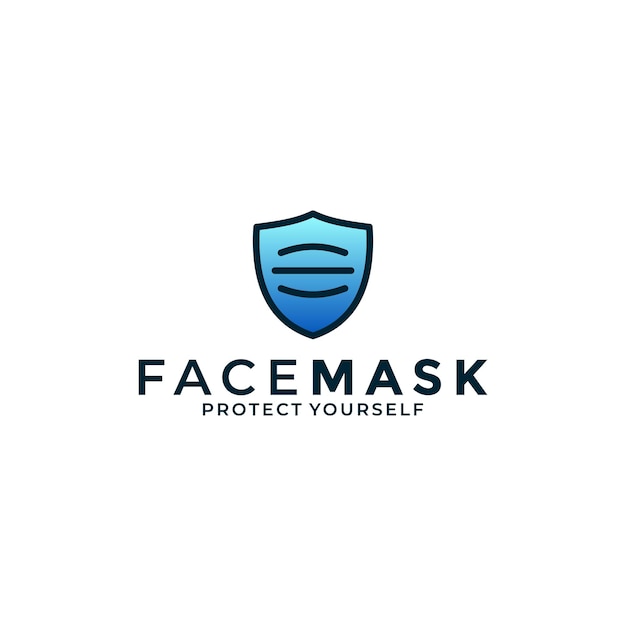 Креативная маска для лица с защитным экраном для вашего бизнеса
