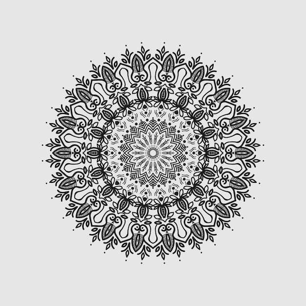 Creative Floral mandala design