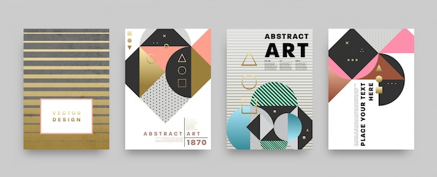 Vector creative flyer collection