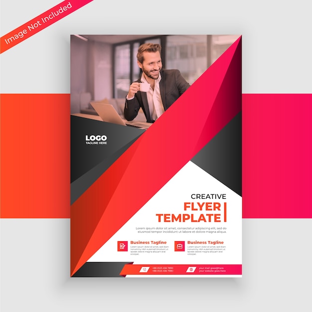 Creative flyer template