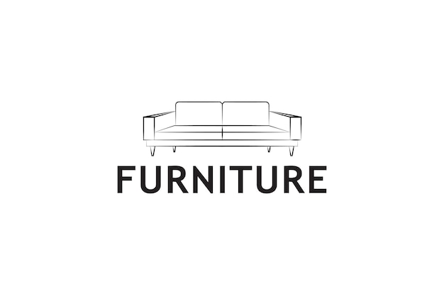 Creative furniture logo design