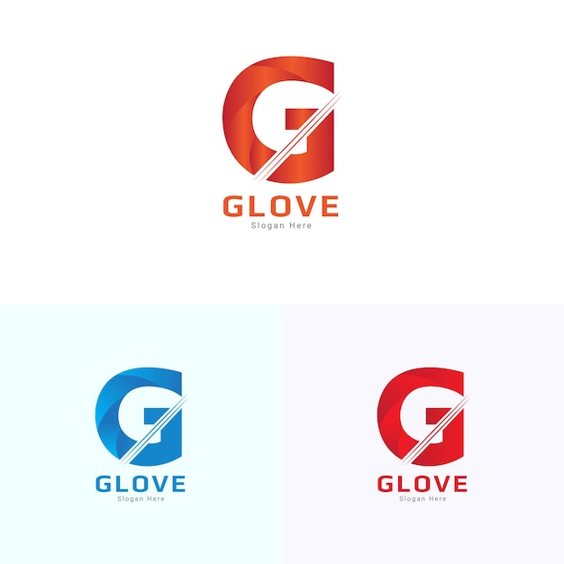 Креативный дизайн логотипа G