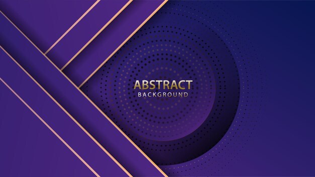 creative geometric background. dark blue overlap layers with glitter.