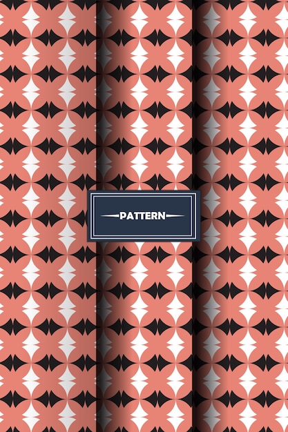 Creative geometric pattern background