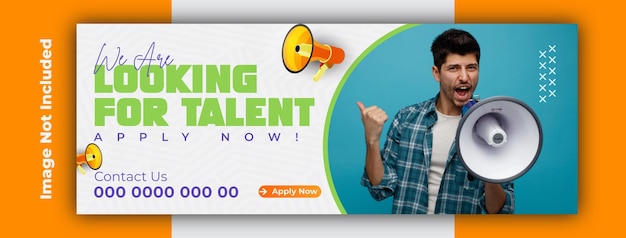 creative hiring promotional cover design