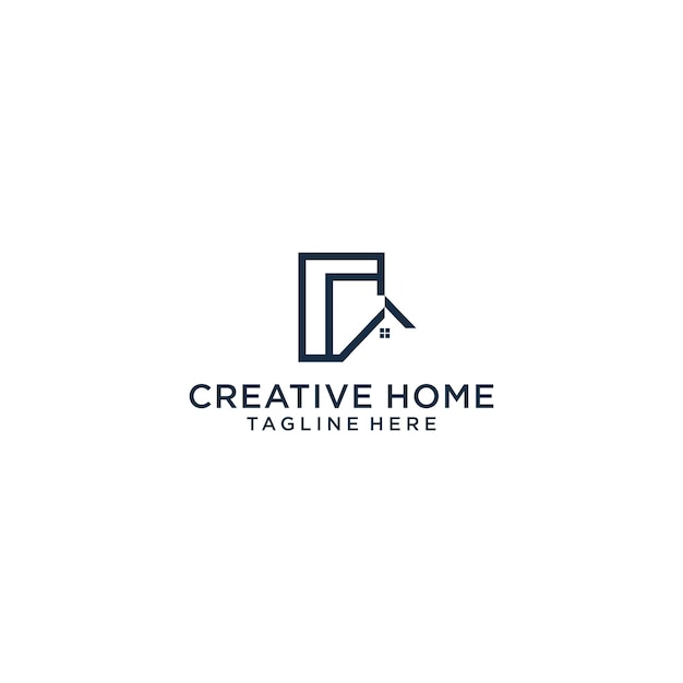 Creative home logo icon design