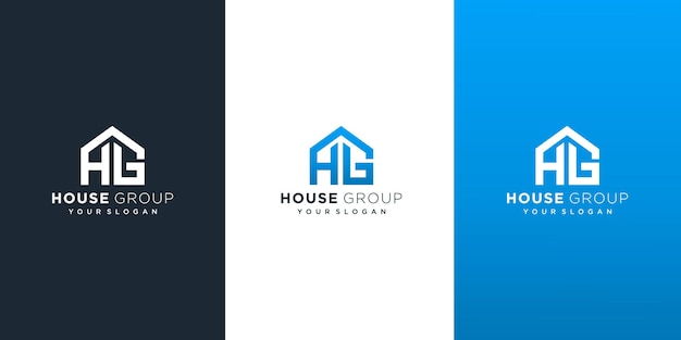 Дизайн логотипа Creative House Group