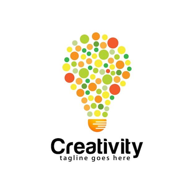 Modello di progettazione logo idea creativa