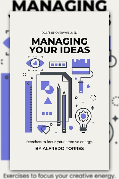 creative ideas book cover template