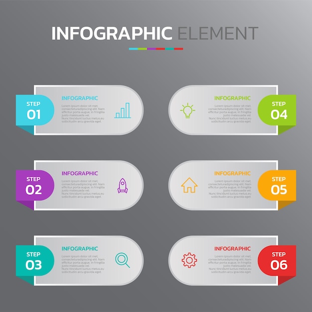 크리 에이 티브 infographic 디자인 서식 파일