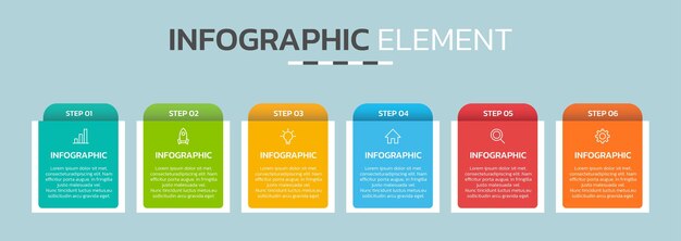 Creative infographic design template