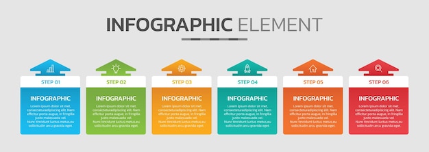 Creative infographic design template