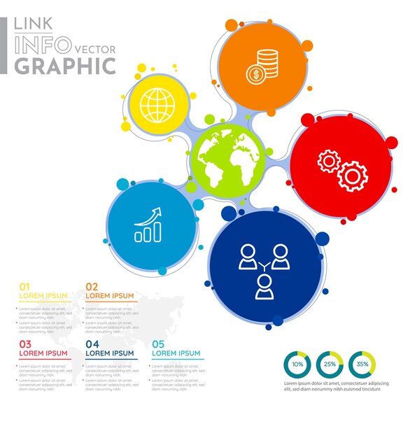 크리에이 티브 Infographic 디자인 벡터