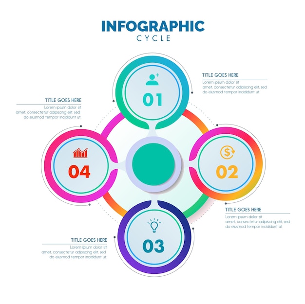 크리에이 티브 Infographic 디자인 벡터