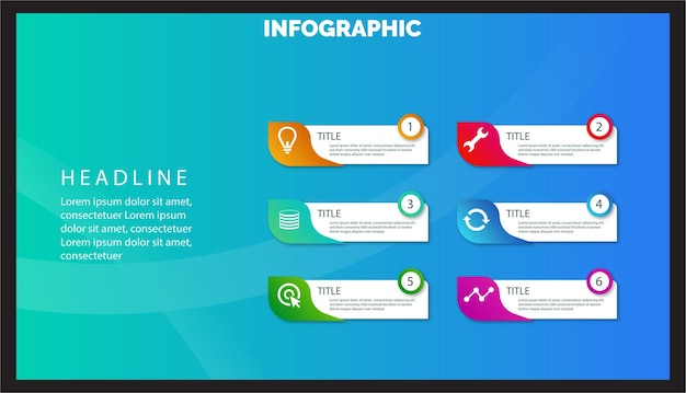 크리에이 티브 Infographic 디자인 벡터