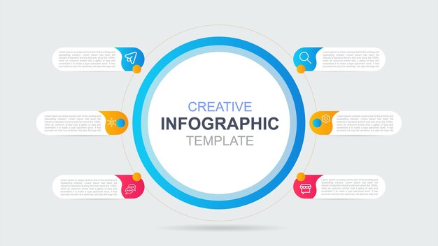 Creative infographic template