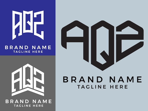 creative initial letters aaa bundle logo designs .