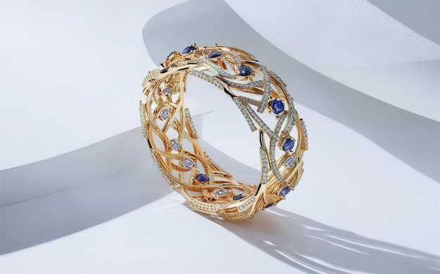 creative jewellery photoshoot with creative background and single flash photography