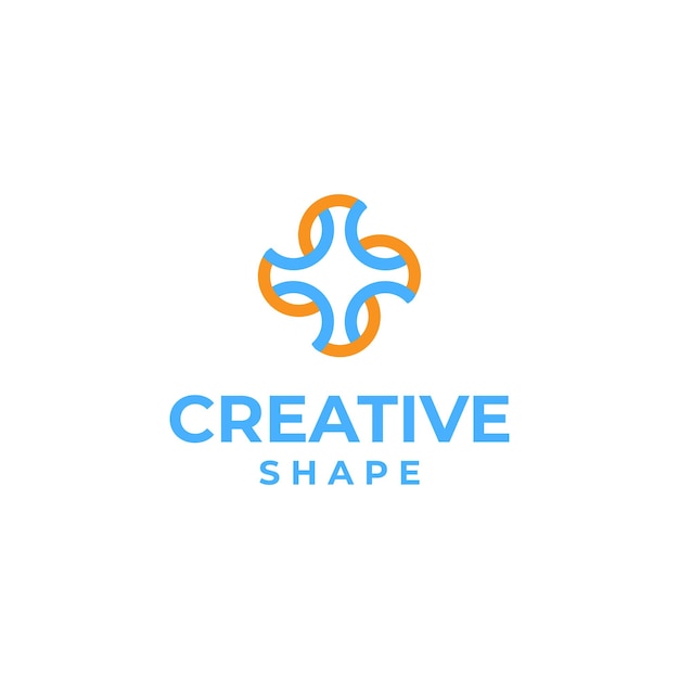 Creative buco della chiave logo sicurezza creativa privacy logo design concetto astratto blocco design di sblocco