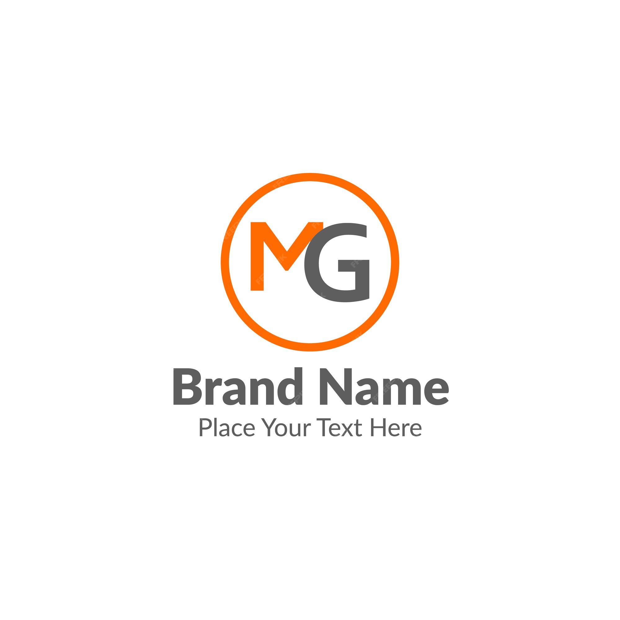 Premium Vector  Creative letter m g monogram logo design