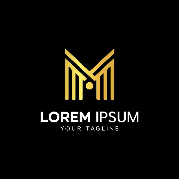 Creative Letter M Logo Design for Business