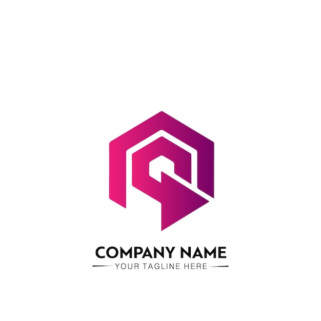 Creative Logo Design Based Arrow Shap