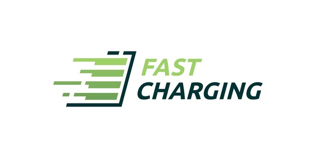 Creative logo design for fast charginglogo design template symbols icons creative ideas