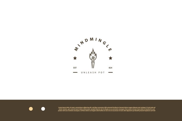 Creative logo template tempalte design classic style