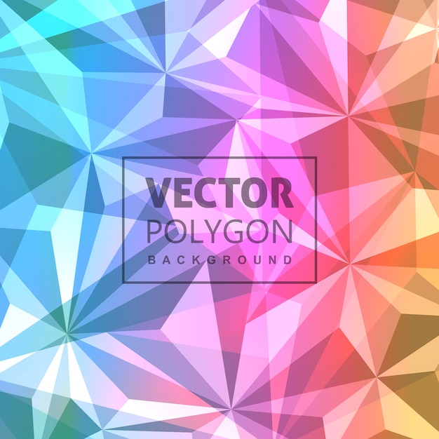 Creative lowpoly vector background