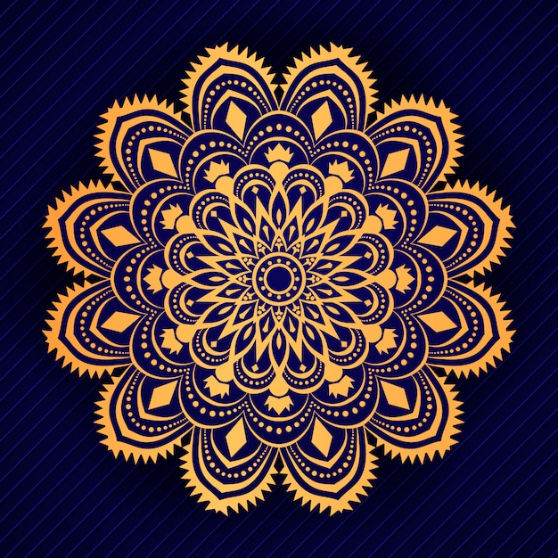 Creative luxury arabesque mandala background