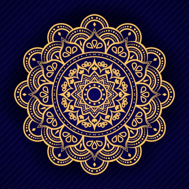 Creative luxury arabesque mandala background