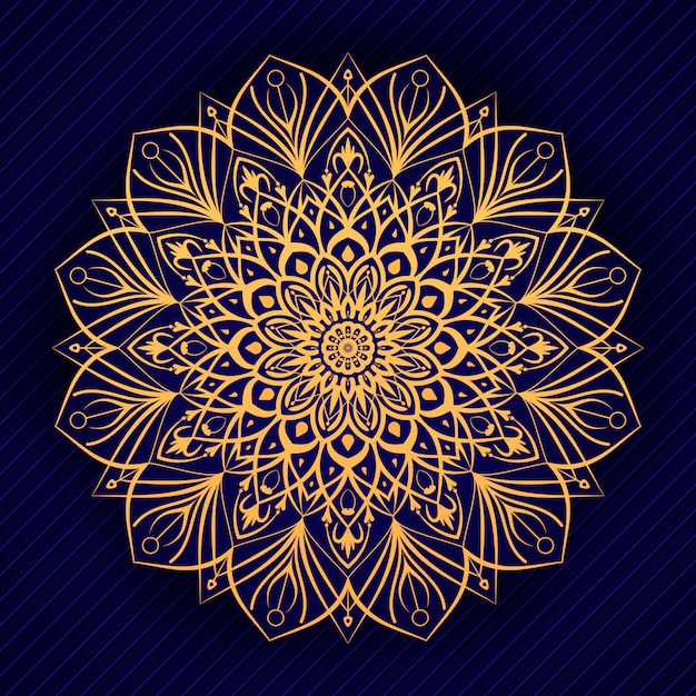 Creative luxury arabesque mandala background