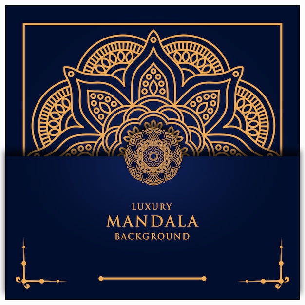 Creative luxury mandala background