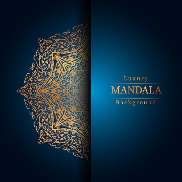 Creative luxury mandala background