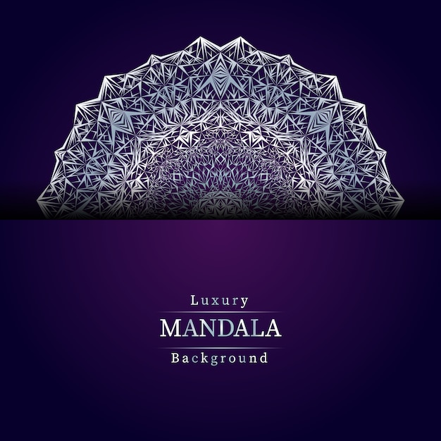 Vector creative luxury mandala background