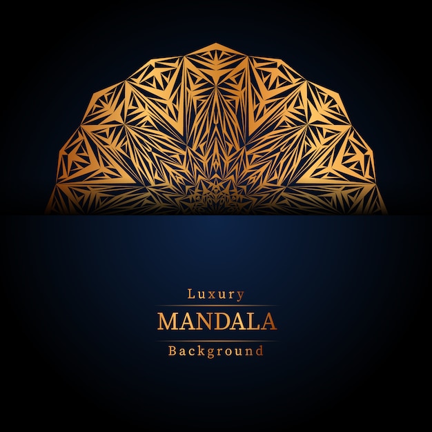 Vector creative luxury mandala background