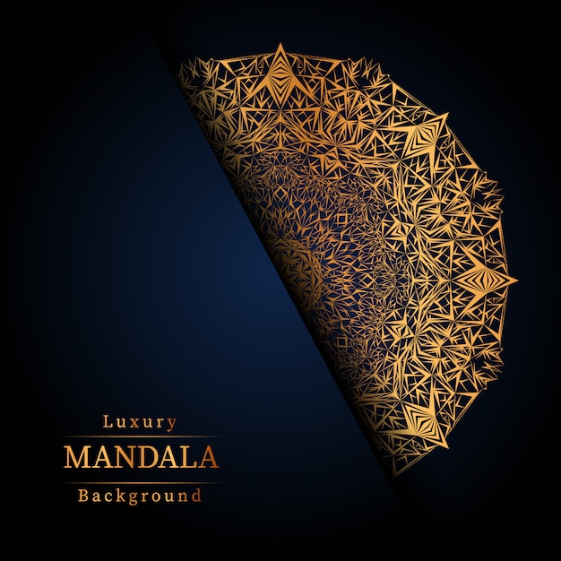 Creative Luxury mandala background 