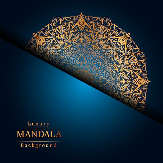 Creative Luxury mandala background 