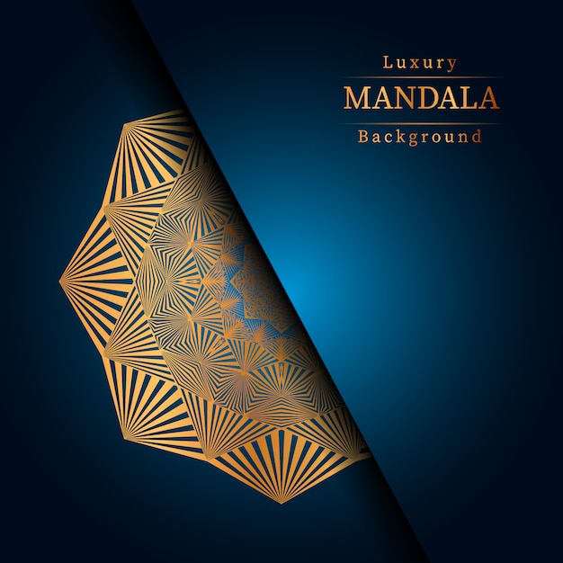 Vector creative luxury mandala background