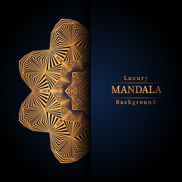 Creative luxury mandala background