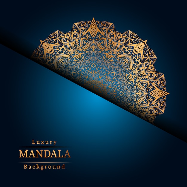 Creative luxury mandala background