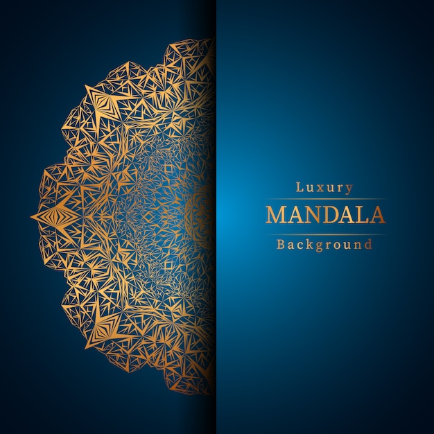 Creative luxury mandala background