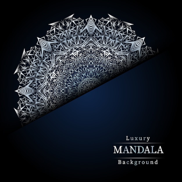 Creative luxury mandala background