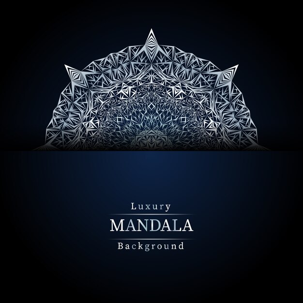 Vector creative luxury mandala background